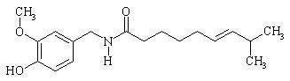 capasaicin chemical structure