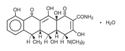 Structural Formula Doxycycline