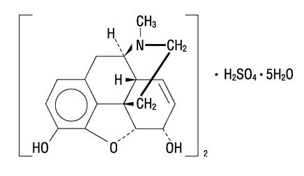 Morphine Structural Formula