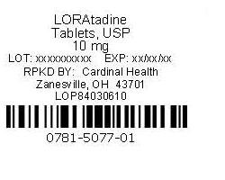 Loratadine Label