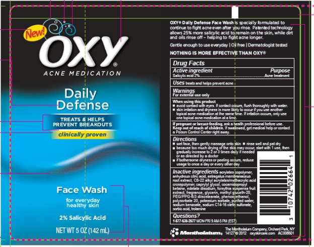 OXY Daily Defense Face Wash