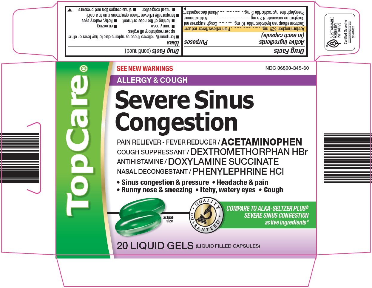 Severe Sinus Congestion Carton image 1