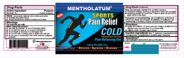 Mentholatum Sports Pain Relief Gel - Cold
