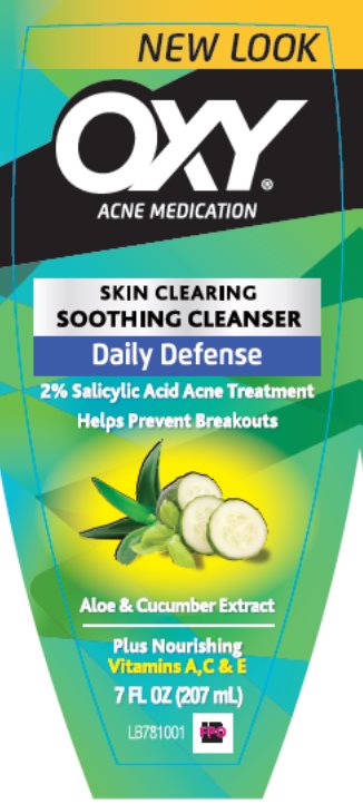 Oxy Skin Clearing Soothing Cleanser