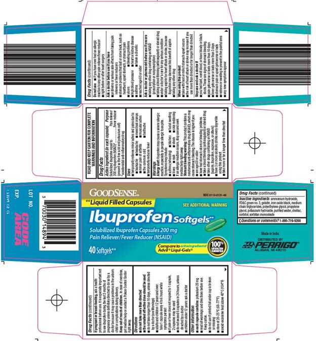 Ibuprofen Softgels Carton