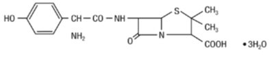 Amoxicillin Structural Formula