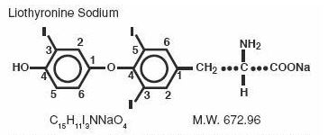 Chemical Structure-Liothyronine sodium