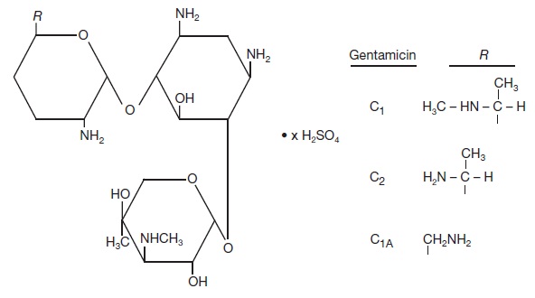 Gentamicin Sulfate Chemical Structure