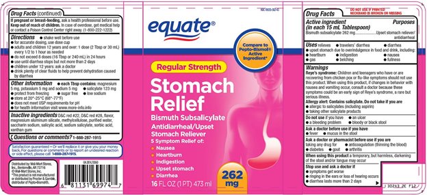 Stomach Relief Label