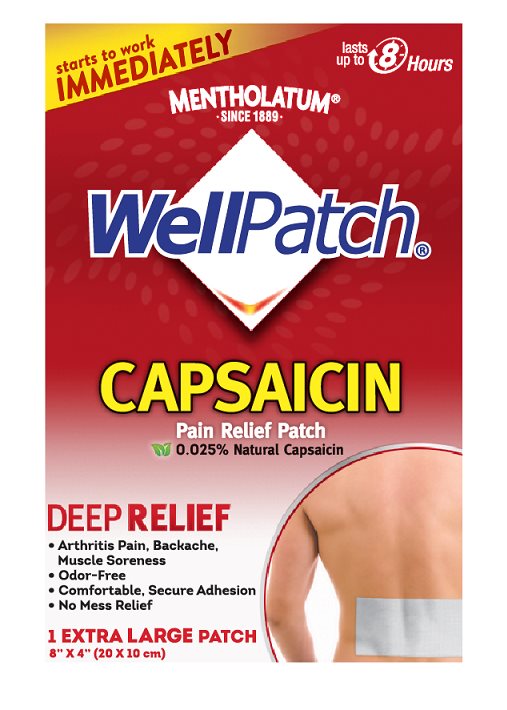 WellPatch Capsaicin Pain Relief Patch