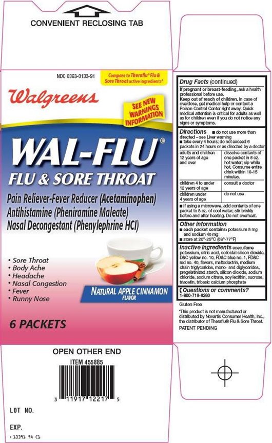 Wal-Flu(R) Flu & Sore Throat Carton Image 1
