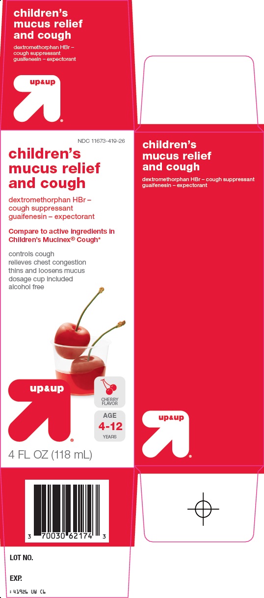 Target Corporation Children's Mucus Relief and Cough