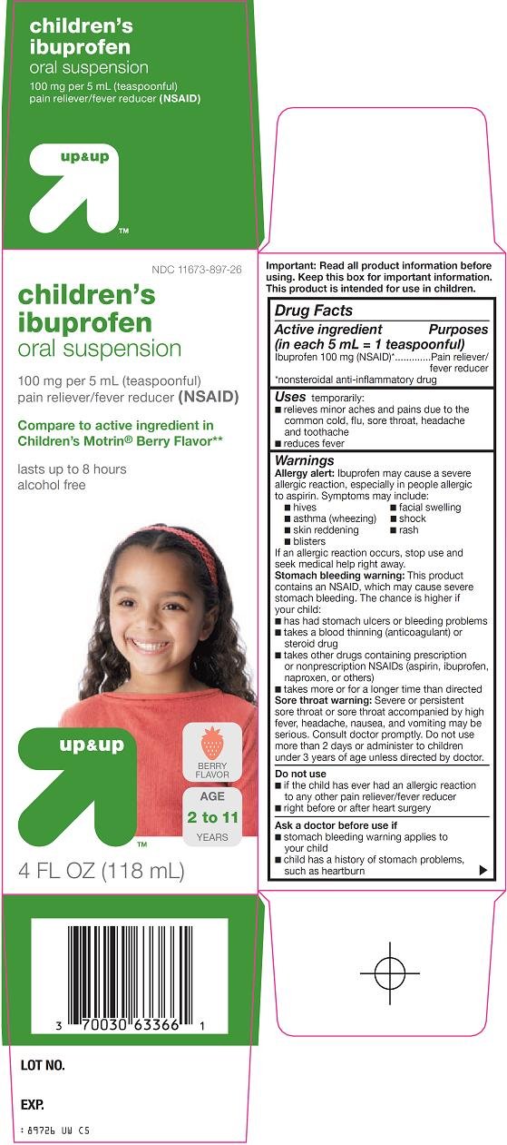 Children's Ibuprofen Oral Suspension Carton Image 1