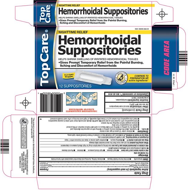 Hemorrhoidal Suppositories Carton