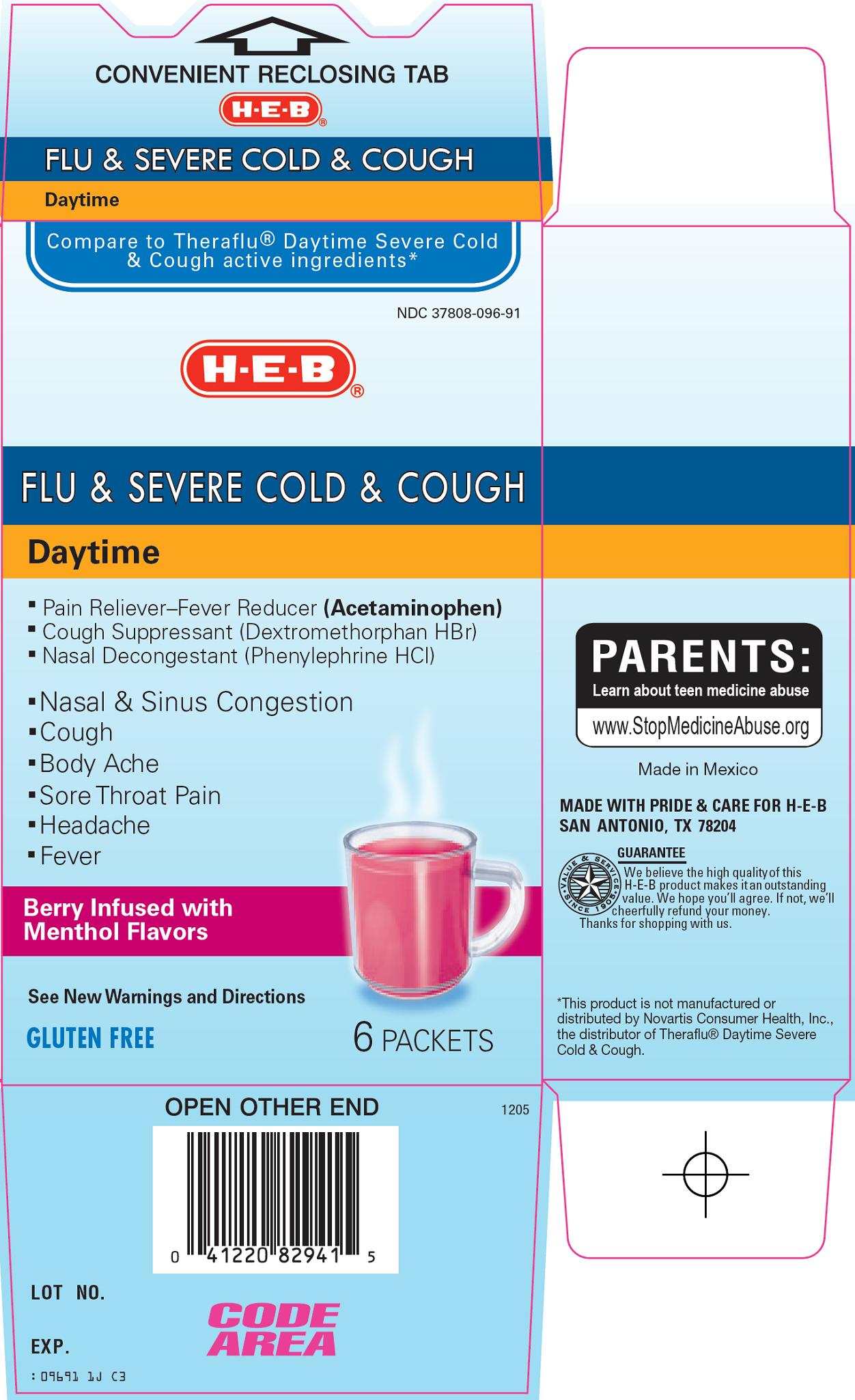 Flu & Severe Cold & Cough Carton Image 1