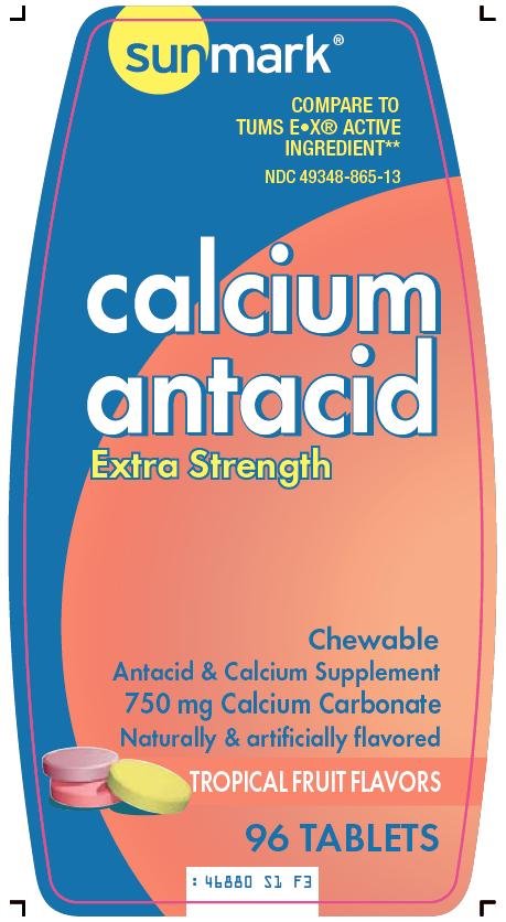 Calcium Antacid Front Label