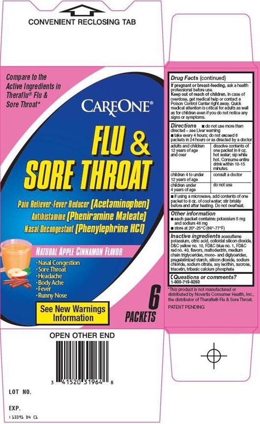 Flu & Sore Throat Carton Image 1