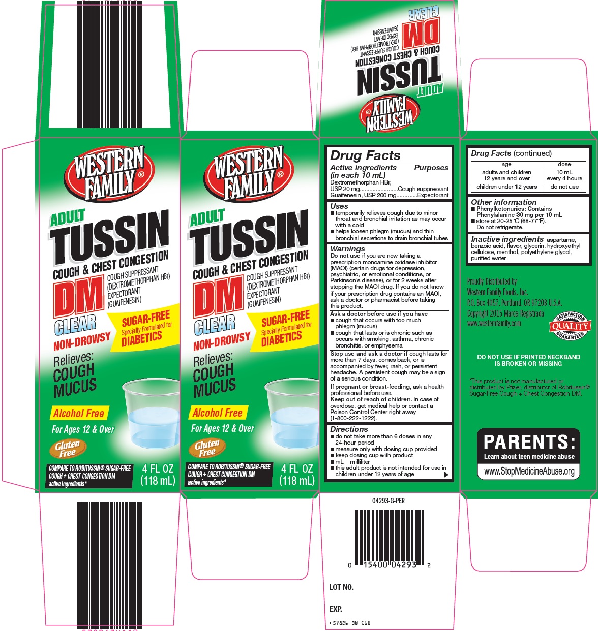 Western Family Tussin DM image