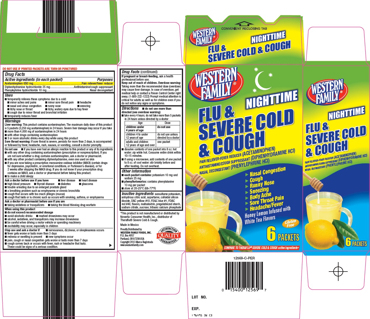 Western Family Flu & Severe Cold & Cough