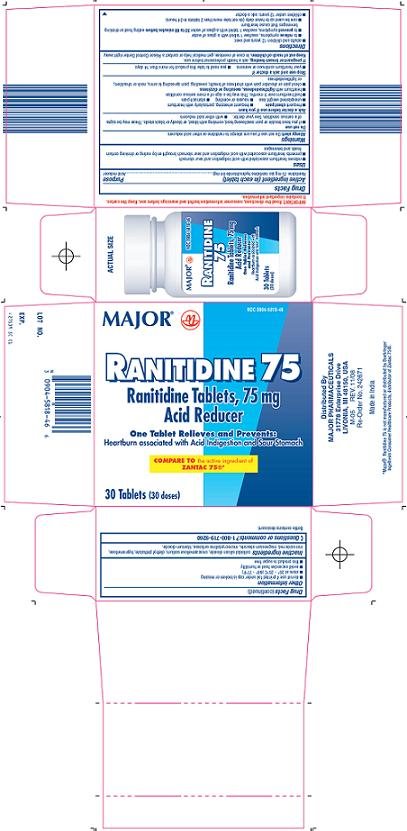 Ranitidine 75 Tablets Carton