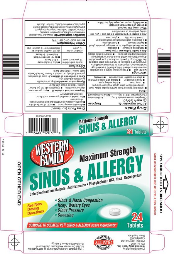 Sinus and Allergy Carton