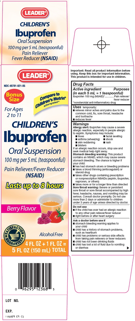 Leader Children's Ibuprofen Image 1
