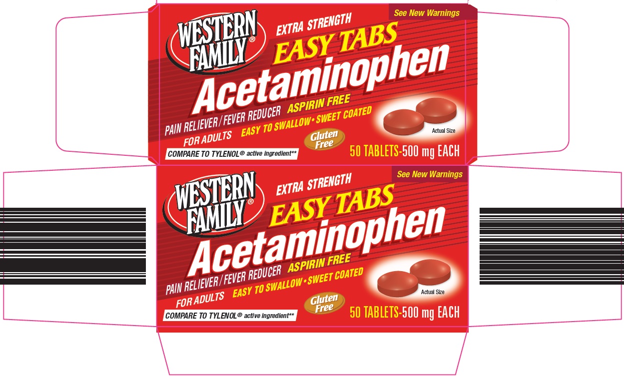 Western Family Acetaminophen Image 1