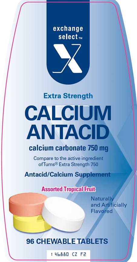 Calcium Antacid Front Lablel