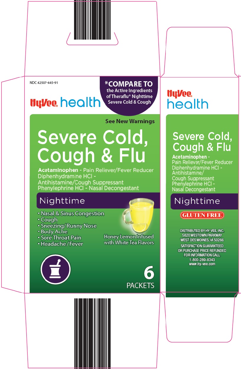 HyVee Health Severe Cold, Cough & Flu Image 1