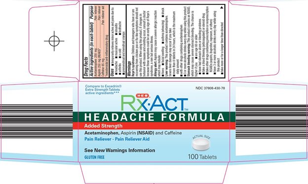 Headache Formula Carton Image 1