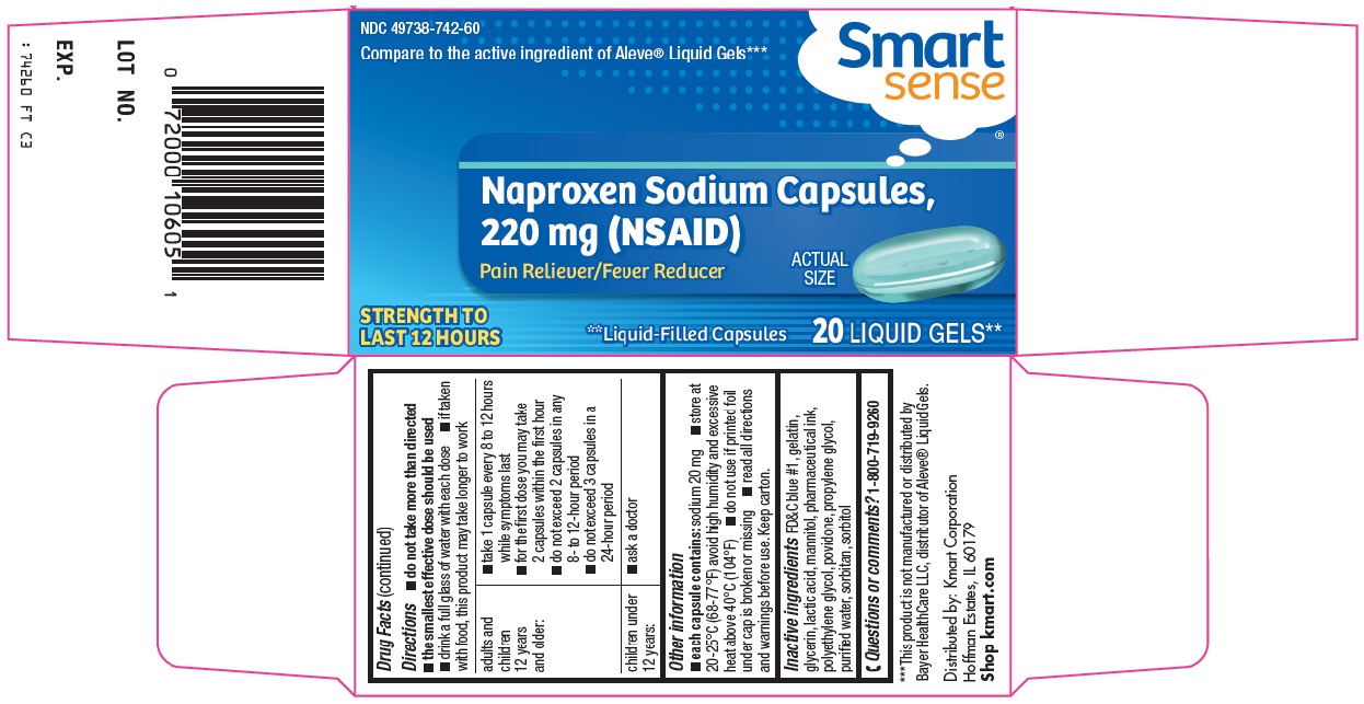 Smart Sense Naproxen Sodium Capsules Image 1