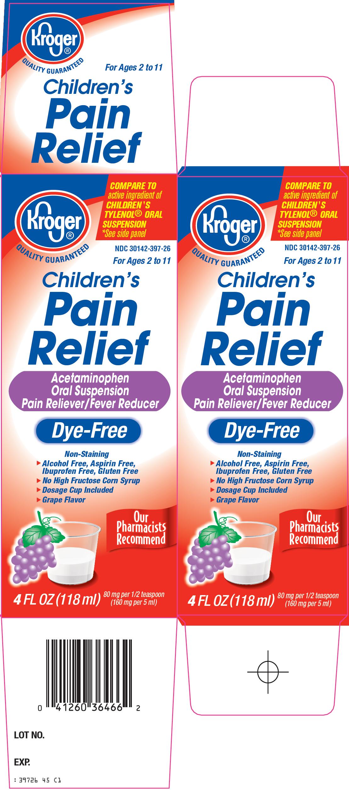 Children's Pain Relief Carton Image 1