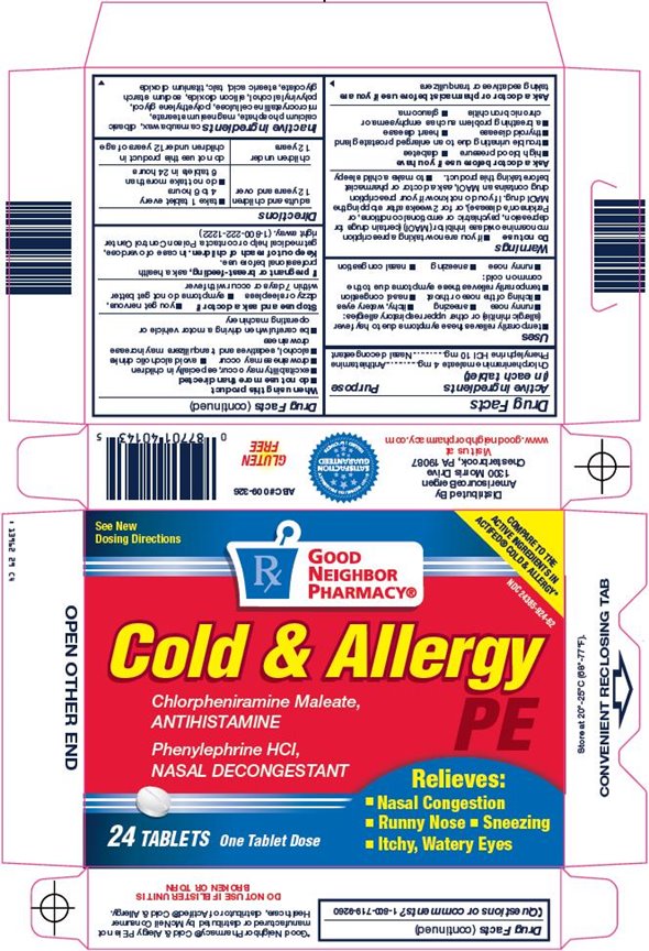 Cold and Allergy PE Carton