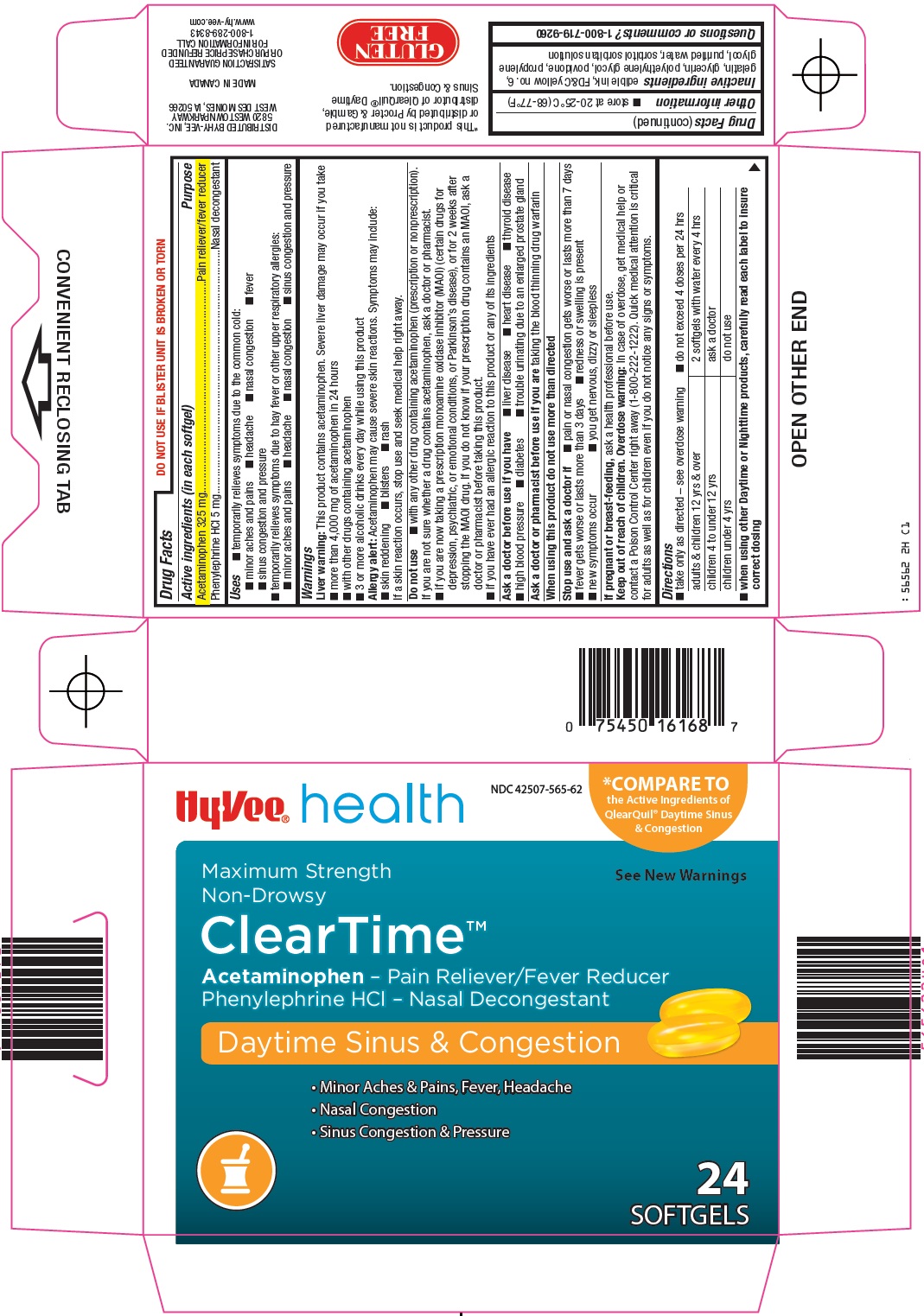 Hy-Vee, Inc. ClearTime Carton
