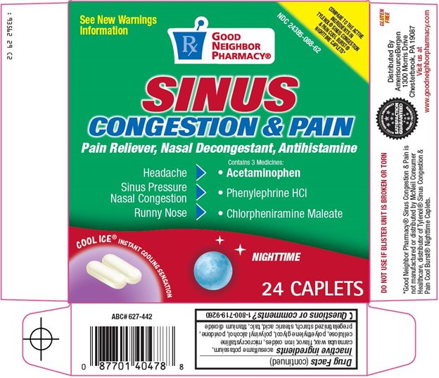 Sinus Congestion and Pain Carton Image #1