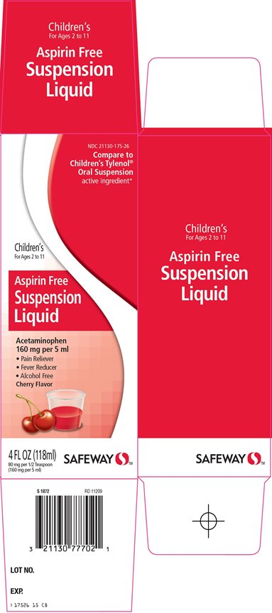 Aspirin Free Suspension Liquid Carton Image 1