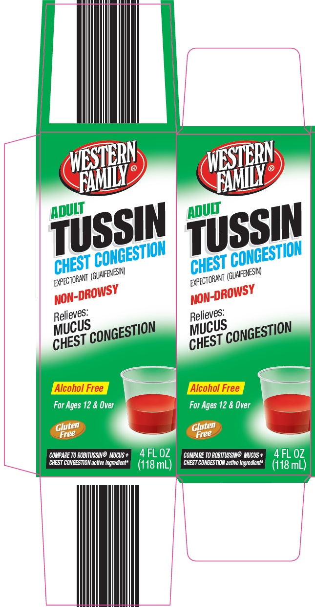 Western Family Adult Tussin Image 1