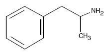DextroAmphet Structural formula