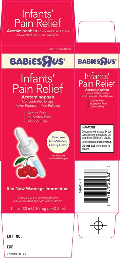 Infants' Pain Relief Carton Image 1
