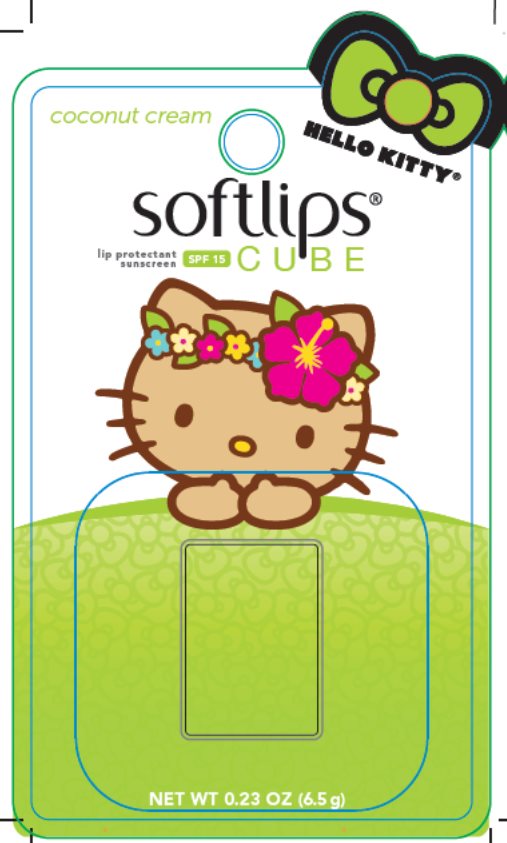 Softlips Cube Coconut Cream