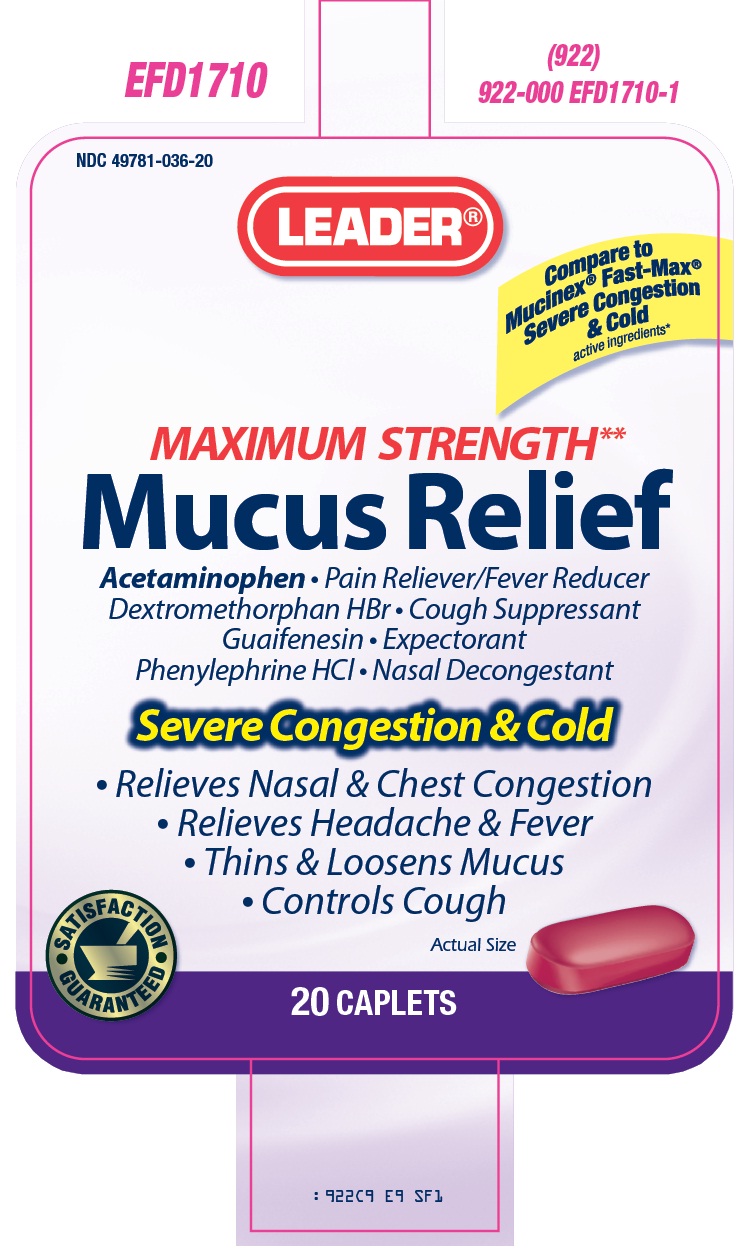 Cardinal Health Mucus Relief Severe Congestion & Cold