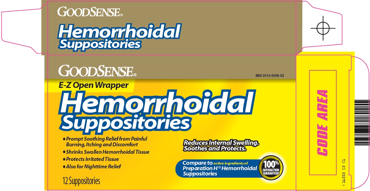 Hemorrhoidal Suppositories Carton Image 1