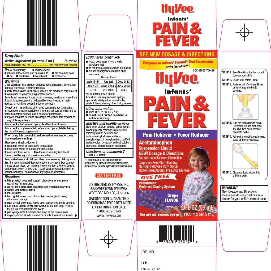 Hy-Vee, Inc. Infants’ Pain & Fever