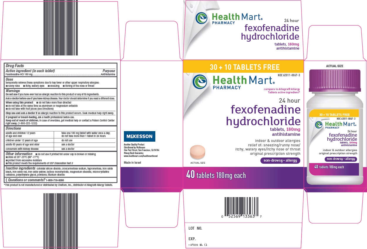 Health Mart Pharmacy Fexofenadine Hydrochloride image