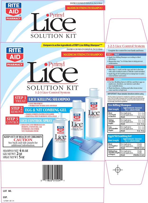 Pyrinyl Lice Solution Kit Carton Image 1