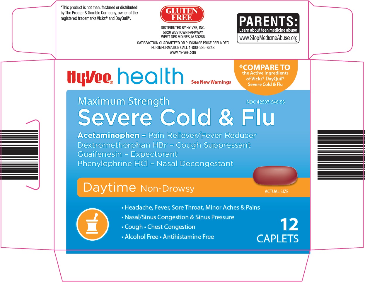 HyVee Health Sever Cold & Flu image 1