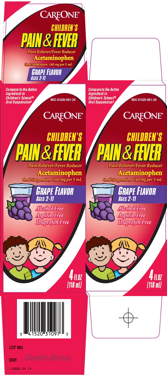 CareOne Children's Pain & Fever Image 1