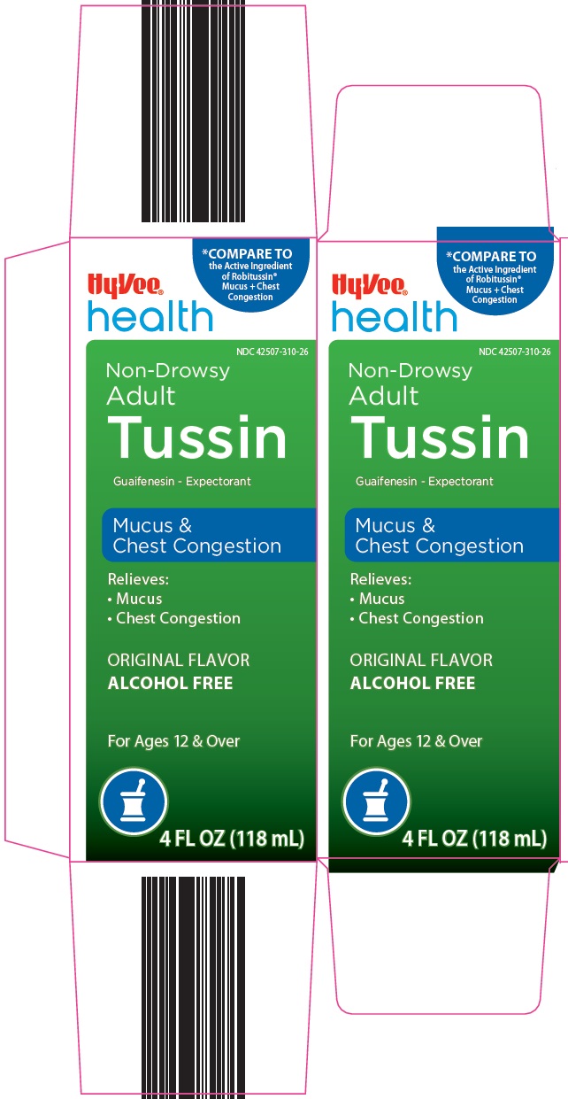 HyVee Health Adult Tussin Image 1
