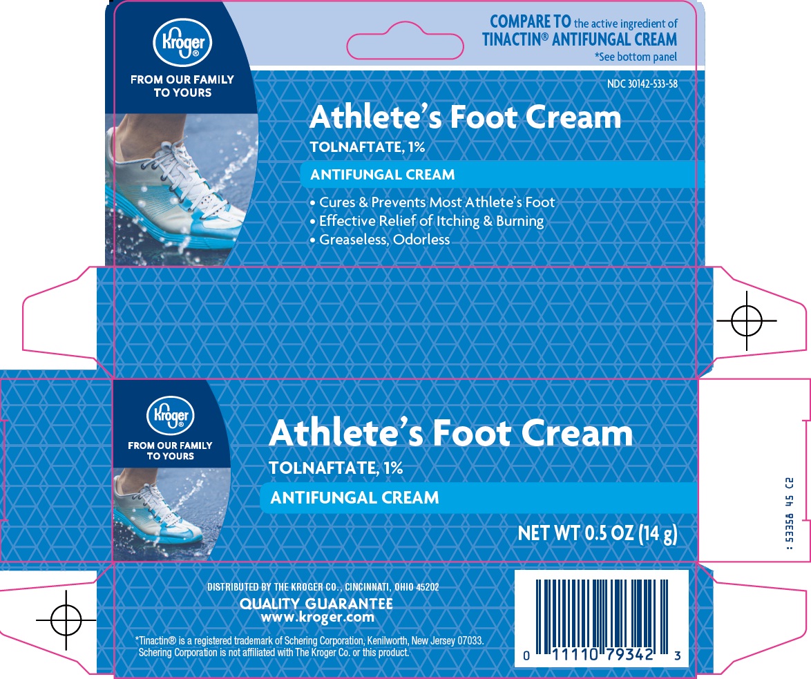 Kroger Co. Athlete's Foot Cream