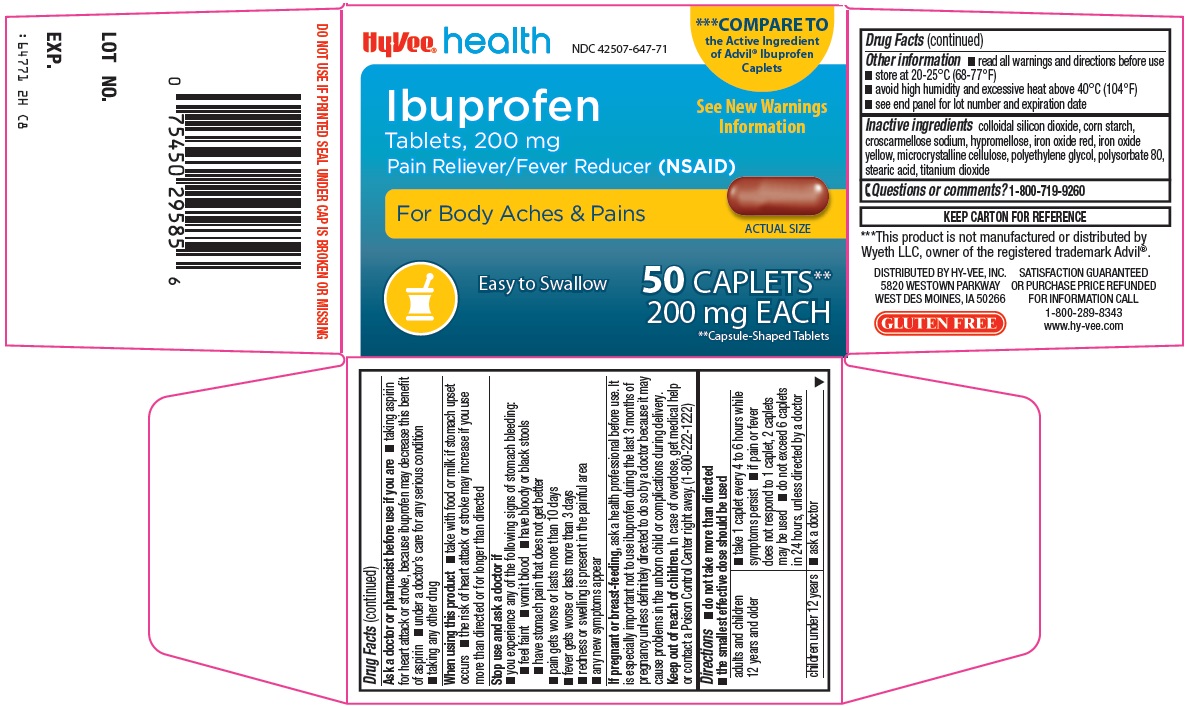 HyVee Health Ibuprofen image 1